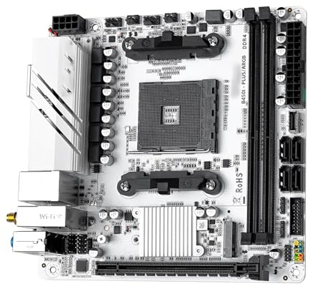 scheda madre La scheda madre del computer Fit For JGINYUE ITX AM4 B450 ARGB supporta DDR4 desktop RAM slot for CPU NVME NGFF M.2 USB 3.0 VGA for Ryzen5