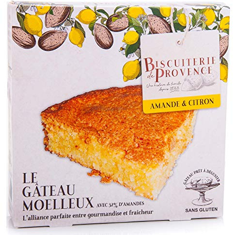 Delice de l'amandier glutenfreie provenzalische Kuchenspezialität mit Zitrone und Mandel, 1er Pack (1 x 240 g)
