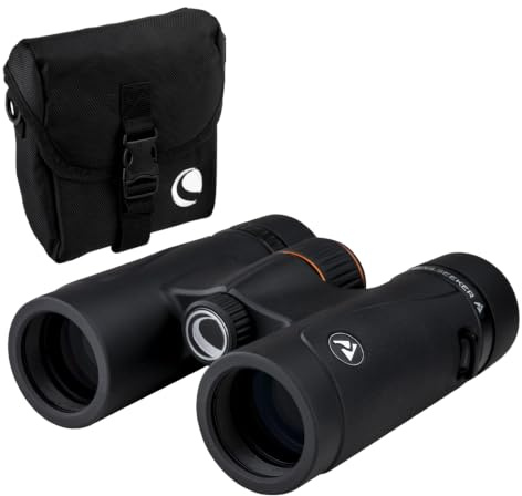 Celestron 71402 TrailSeeker 10x32 BaK-4 Prism Binoculars, Black