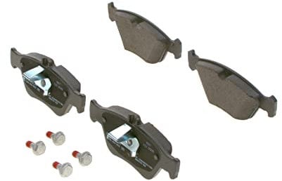 Bosch BP111 - Auto Bremsbeläge vorne - Bosch-Qualität - für leises Bremsen mit wenig Staub - ECE-R90 zertifiziert - kupferfrei - 1 Set mit 4 Bremsbelägen