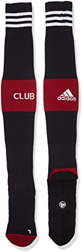 adidas Herren FCN Stutzen Home, Black/White/Collegiate Burgundy, 43-45