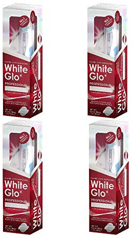 White Glo Extra Strength Whitening Toothpaste Professional Choice 100ml (Pack of 4)