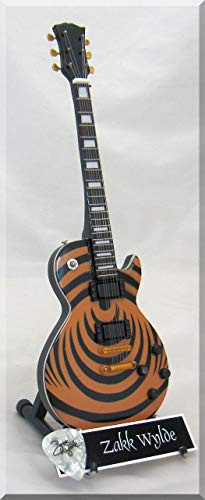 ZAKK WYLDE Miniatur-Gitarre Vertigo mit Gitarrenplektrum