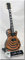 ZAKK WYLDE Miniatur-Gitarre Vertigo mit Gitarrenplektrum