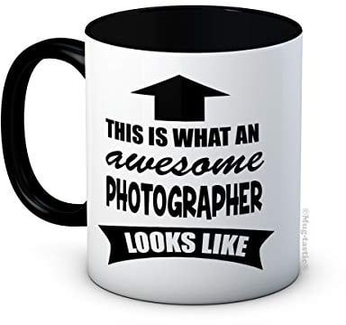 This is What an Awesome Photographer Looks Like - Funny Ceramic Coffee Mug