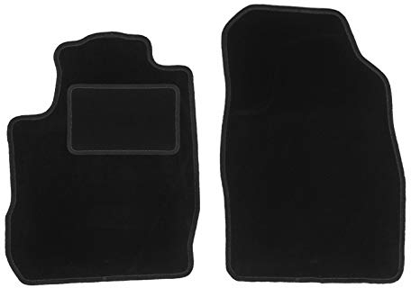 Wielganizator Automatte – Passend für Ford StreetKa Cabrio 2003-2006 – Velours – Autozubehör - Praktische Fußmatte Auto – 2-teilig - schwarz