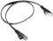 PremiumCord Patch Cable CAT 6 UTP Flach, 1Gbit/s, Cable Ethernet, LAN, Conectores RJ45, Flexible y Robusto, AWG 26/7, Conductores 100% CU, Negro, 0,5 m