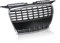 Parrilla delantera compatible con Audi A3 2005 2006 2007 2008 Sportback 3 puertas 5 puertas parrilla central delantera Sport GV-64 rejilla de malla de panal Sport cromo negro