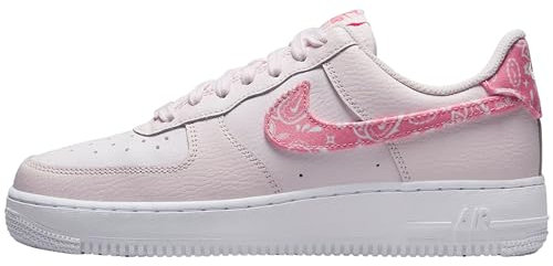 Nike Air Force 1 pour femme, pointure 37, rose pâle (Pearl Pink Coral) et blanc, 36.5 EU