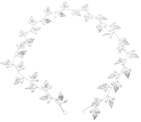 minkissy Hair Chain Headdress Hair Accessories Floral Headband Wedding Pieces for Brides Jewel Headband Leaf Pin Bridal Vine Gold Headpiece Vines for Brides Gem Alloy