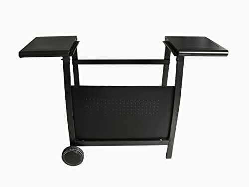 JARDIDECO Chariot plancha gaz Prato 4 brûleurs