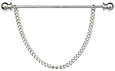 Chemise Collier Clip Bar Broche Chaîne, Barre Broche à Col De Chemise, Chemise Collier Clip, Chemise De ÉPingles à Cravate, Costume Broche Épinglettes Accessoires Vestimentaires, Butyeak