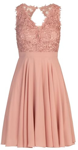Kraimod Robe de Cocktail, Vieux Rose, 40 Femme
