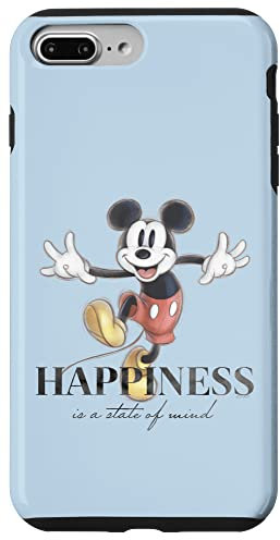 iPhone 7 Plus/8 Plus Disney 100 Anniversary Mickey Mouse D100 Quote Happiness Case