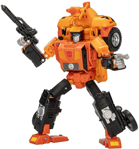 Transformers Legacy United Leader-Klasse G1 Triple Changer Sandstorm Action-Figur, 8+