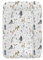 Baby Wickelauflage Skandinavischer Wald 70 x 50 cm - Waschbare Wickelunterlage für Unterwegs - Wickelauflage Zubehör - Wickelauflagen Bezüge - Wickeltischauflage Wickelaufsatz Wickeltasche