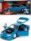 Jada Toys Fast and Furious Modellauto 1989 Ford Mustang GT (blau) - Film-Auto aus Fast & Furious 10 mit Teilen zum Öffnen, Maßstab 1:24 (19 cm), für Fans & Sammler ab 8 Jahre