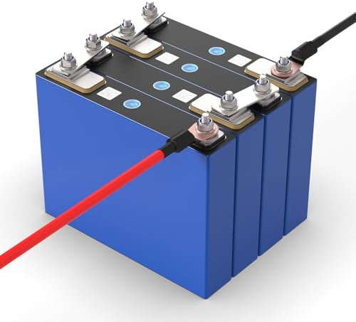 LiFePO4 Batteriezelle 3.2V *4 Pack 50AH Cell 12V mit Eisenphosphat, CE Certified | Deep Cycle Battery for Energy Storage & UPS, Boot, Marine, Golfwagen, Wohnmobil