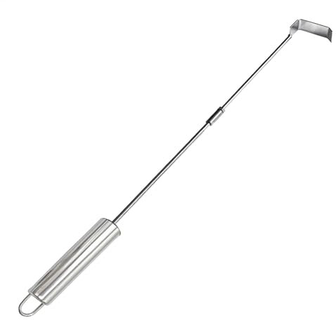 Asche -Werkzeug - Edelstahlgrill -Rechen für die Beseitigung von Asche | Lügenreinigungswerkzeug zum Grillen, Asche -Rechen, robuster Grill für Pizzaofen, Che