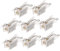 Cabilock Blinds Replacement Parts Venetian Blind Part 8pcs Cord Locks for Window Blinds Accessories Elegant and Functional