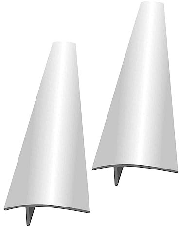 Angoily 2stücke Ofen Herdspaltabdeckungen Aus Silikon Transparent Hitzebeständig Flexibles Küchenzubehör Zum Abdichten Von Lücken Zwischen Herd Und Arbeitsplatte Für Herdarten