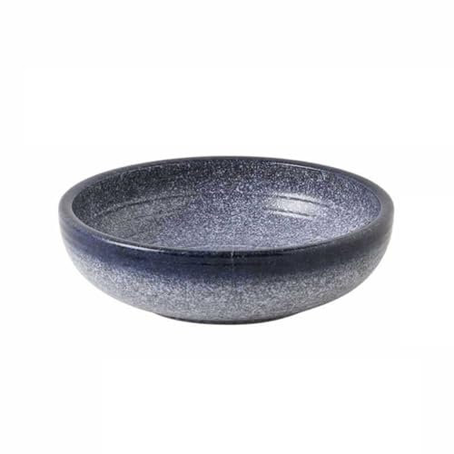 Piatto in ceramica giapponese per cucina domestica grande ristorante extra large (blu, 12)