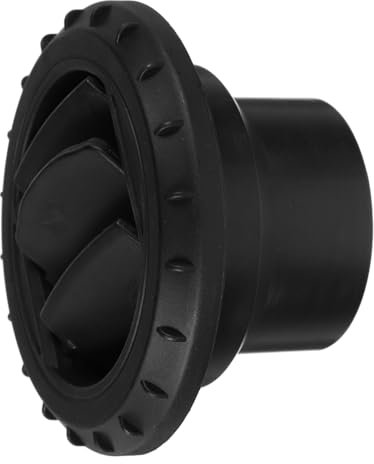 UKCOCO Einstellbarer Lüftungsauslass für Kfz Heizung Drehbarer Kunststoff Luftkanal für Klimaanlage Langlebig Hohe Temperaturbeständigkeit für Autos Rvs