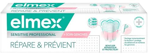 Elmex Sensitive Zahnpasta für empfindliche Zähne, 75 ml
