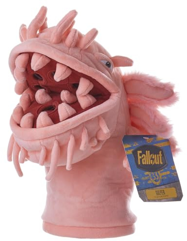 Numskull Amazon Exclusive Fallout TV Gulper Handpuppe – Offizielles Plüsch-Sammlerstück aus der Fallout-TV-Serie – Cosplay-Spielzeug für Erwachsene und Kinder
