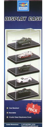 Trumpeter 9811 - Vitrine - 90x51x38mm (5 Stück je Box)
