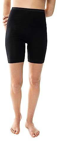 Mey Damen Taillenslip Schurwolle Serie Wool&Silk | Taillensitz mit Glanzbund, Flacher Bund, Merino-Schurwolle, Längeres Bein, Baumwolleinsatz, Gr. 40-50
