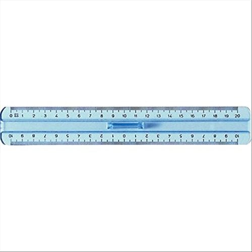 Arda Righello 20 Cm con Manico-Confezione da 20 Pezzi Disegno Tecnico-Righe, Multicolore, 8003438002839