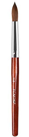 KADS Kolinsky Sable Acrylic Nail Art Brush Red Wood Pen Nail Brush for Nail Art Manicure Tool (14#)