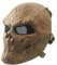 ATAIRSOFT Taktische Airsoft Paintball Skelett Schädel Maske, CS schützende Vollgesichtsmaske für Halloween Cosplay Maskerade (Knochen)
