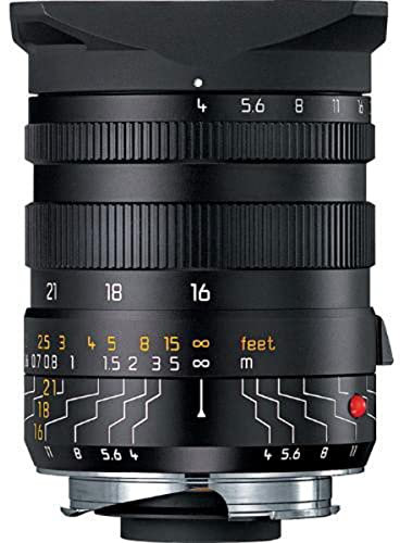 Leica 16 – 18 – 21 mm F/4.0 Asférico m-Tri-Elmar Lente de Enfoque Manual (11626)