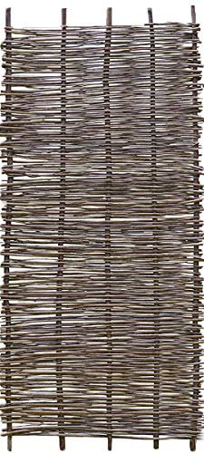 WEIDENPROFI Sichtschutz, Robinienzaun Modell Stabil, Flechtzaun aus Robinie, Größe (BxH): 90 x 180 cm