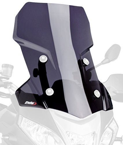 Puig 6484F Touring Windscreen improved wind protection, Dark Smoke