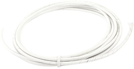 sourcingmap 2mm² Fil électrique en Silicone, 3 mètres Câble Haute Température d'Alimentation Tressé Connexions Flexibles pour Usage Domestique, Appareils Ménagers, Installation