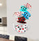 Wonderland Tea Party Full Colour Mural Wall Sticker - Living Bedroom Kitchen Decal Transfer