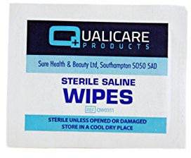 Qualicare Products Sterile Cleansing Wipes - Pack of 100 Wipes