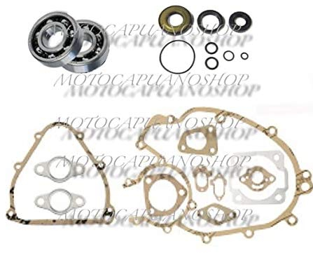 KIT CUSCINETTI SKF PARAOLI O-RING GUARNIZIONI MOTORE PER VESPA PK 50 XL HP RUSH