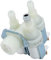 DL-pro Valvola magnetica adatta per Miele 1678013 valvola di ingreso tripla 90° 10,5mm con riduzione per lavatrice e asciugatrice