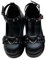 Women's Mary Janes Platform Shoes Sweet Toe Ankle Lolita Gothic Dress Pumps Chunky Patent Leather