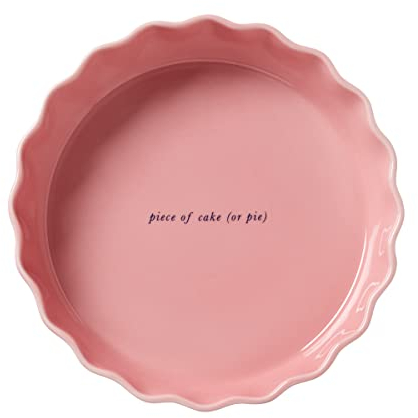 Kate Spade New York Make It Pop Pie Dish, one Size, Pink