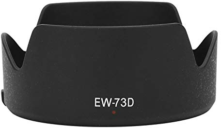 Yosoo Health Gear EW-73D Gegenlichtblende aus Kunststoff, Hochwertige Gegenlichtblende aus Kunststoff für EF S 18-135 Mm F/3,5-5,6 is USM Kamera-Gegenlichtblende