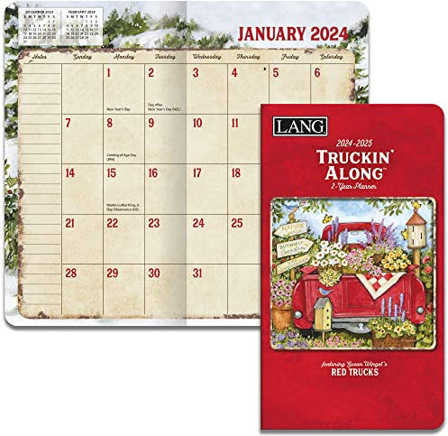 LANG Truckin' Along 2024 Zwei-Jahresplaner (24991071110)