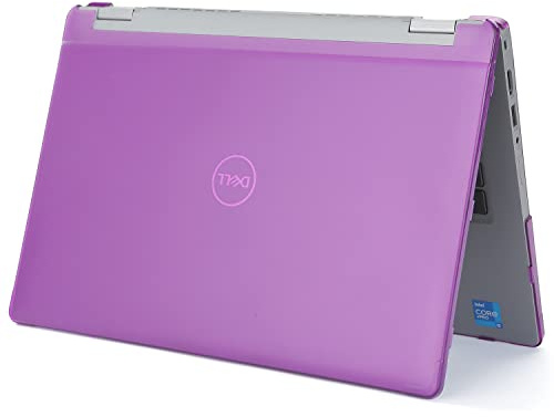 mCover Nur kompatibel mit Dell Latitude 5320 5330 5340 5350 passend für 2021-2024 Modelle 13,3 Zoll, 2-in-1 Windows Laptop Notebook Computer (nicht für andere Dell-Modelle geeignet), Violett