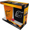 ABYSTYLE - NARUTO SHIPPUDEN Pack Verre XXL + Pin's + Carnet Konoha