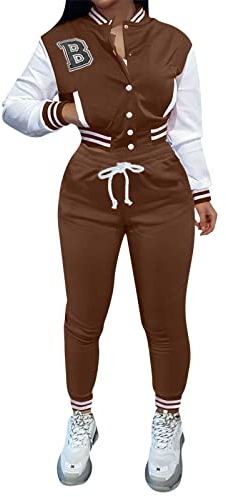 callmo Sportanzug Damen Set,Trainingsanzug mit Kapuze und Farbe, für Damen, Sweatshirt, Sportanzug, Hose, einfarbig, Damenanzüge und Sets mit Hose