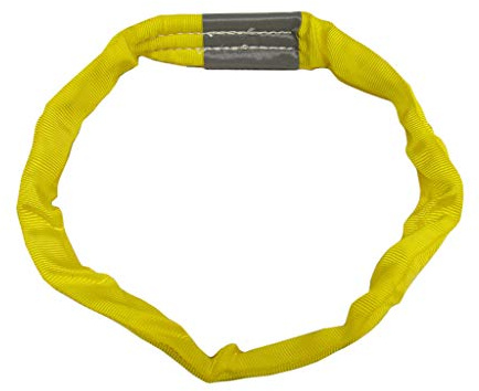 Lifting Round Slings (Endless Polyester Webbing Straps 1 Ton to 20 Ton, 0.5 Metre up to 6 Metre EWL) (2 Metre Effective Working Length, 3 Ton)